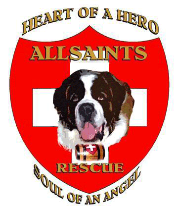 AllSaints Saint Bernard Rescue Logo